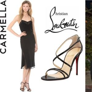 CARMELLA Jessamy covered embroidered button slip